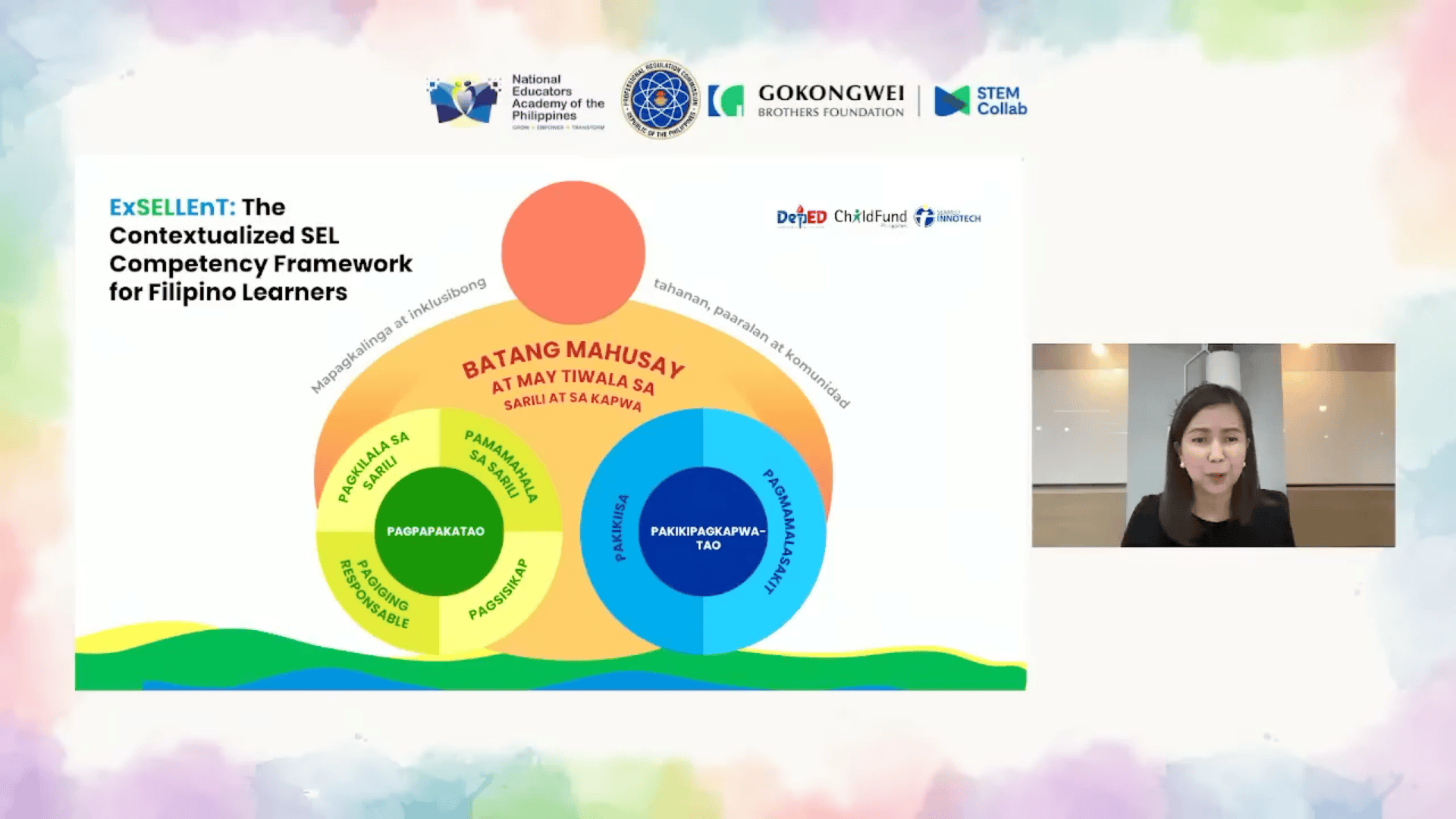ExSELLEnT Framework explained by Ms. Michelle Sarabillo, Senior Specialist/Head for Teacher Quality Development of SEAMEO INNOTECH.